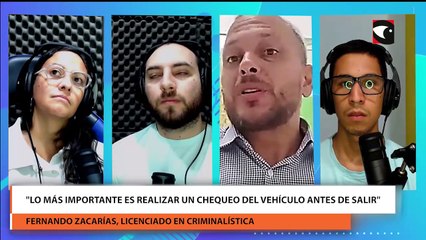 "Lo más importante es realizar un chequeo del vehículo antes de salir"