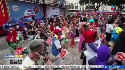 Los superhéroes llegaron a Río de Janeiro previo al carnaval de Brasil