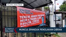 Muncul Spanduk Penolakan Gibran di Kota Malang, Ini Kata Bawaslu