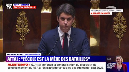 "Tu casses, tu répares, tu salis, tu nettoies": Gabriel Attal annonce des "travaux d'intérêt éducatifs" pour les mineurs de moins de 16 ans