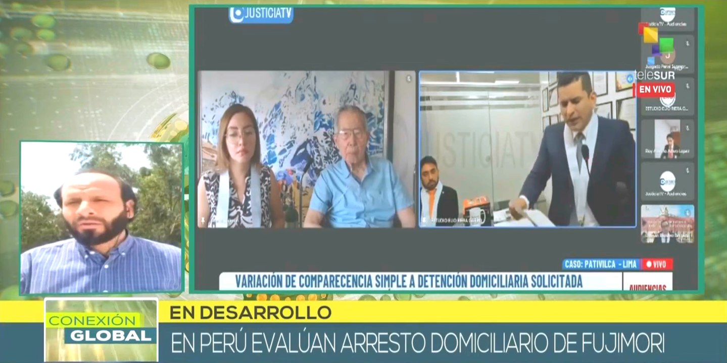 Tribunal Constitucional de Perú lleva a cabo audiencia contra exdictador Fujimori