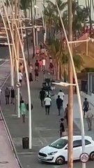 Turista é atacada por grupo de jovens na Barra