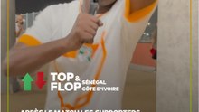 Les Tops et les Flops du match Sénégal-Côte d'Ivoire #short