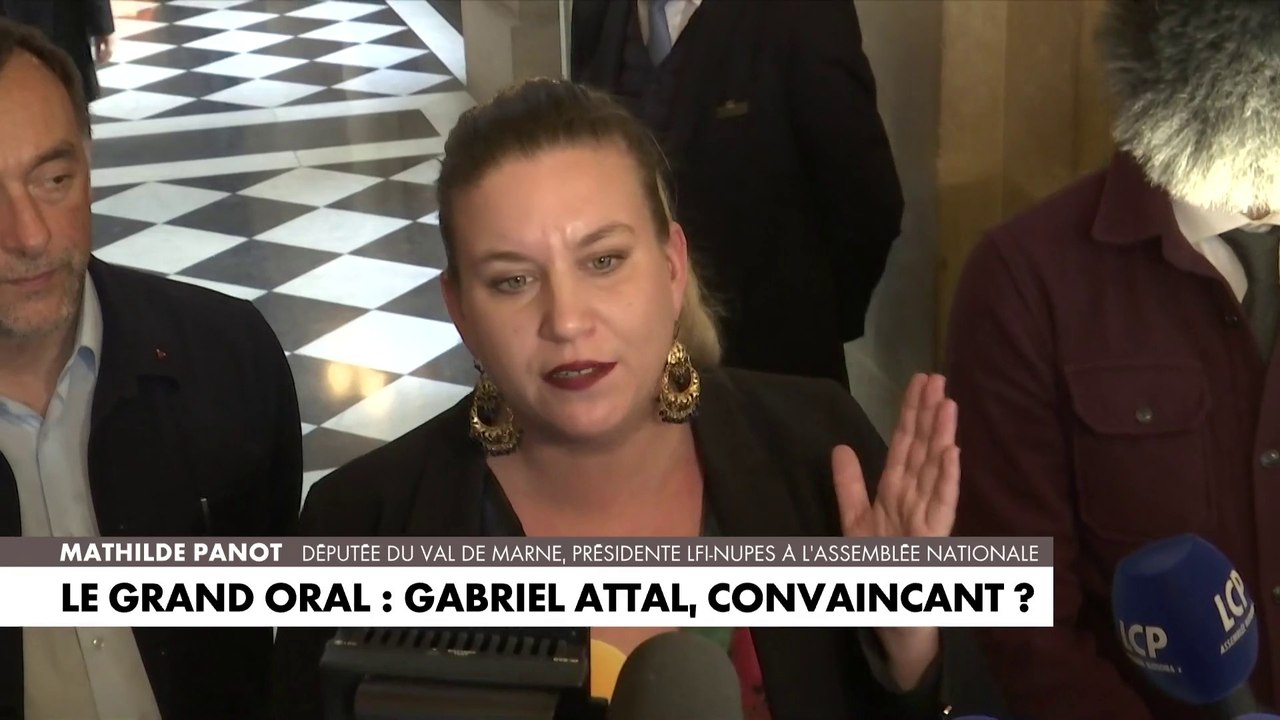 Mathilde Panot : «Le discours le plus réactionnaire que nous ayons entendu depuis des décennies et des décennies»
