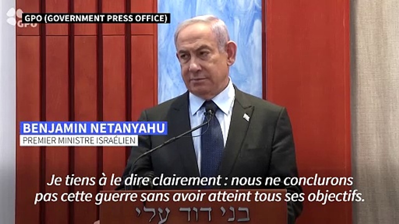 Netanyahu exclut de libérer des "milliers de terroristes" palestiniens contre les otages