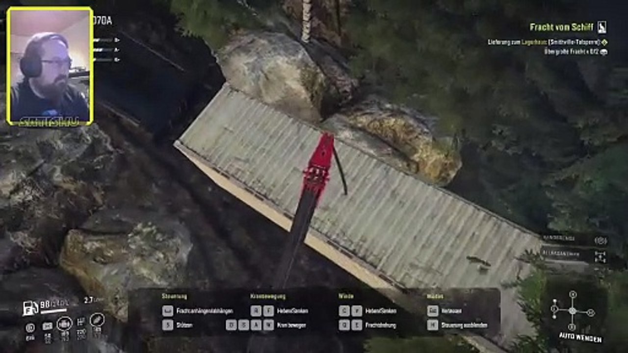 Ohne Kran geht hier nix. SnowRunner #110