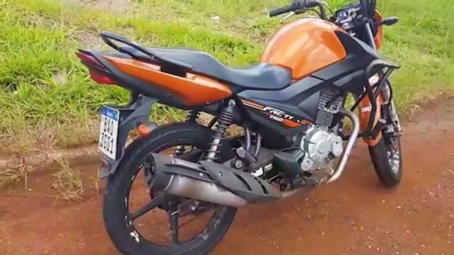 Colisão entre carro e moto às margens da BR-277 deixa jovem ferido