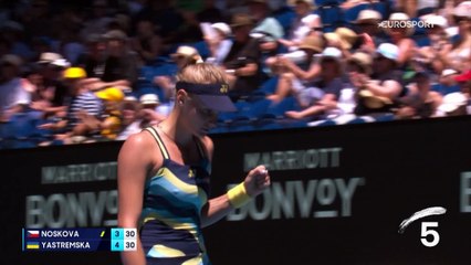 Et si les beaux points du tournoi féminin étaient les plus impressionnants ? On vous laisse juge