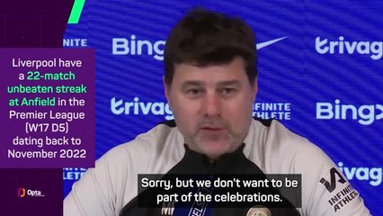 Pochettino calls on Chelsea to spoil Klopp's Liverpool celebrations