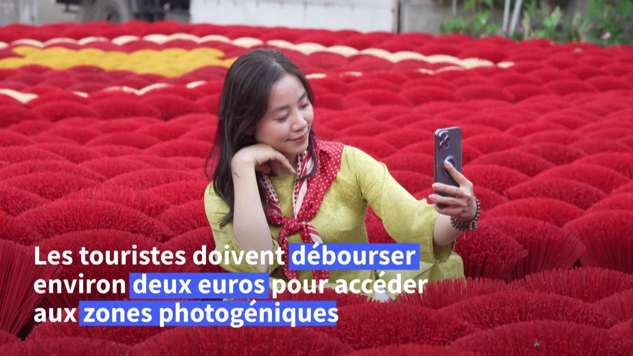 Au Vietnam, quand le "village de l'encens" se fait instagrammable