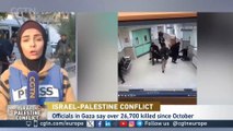 Israeli soldiers disguised as women and doctors killed people in a Palestinian hospital