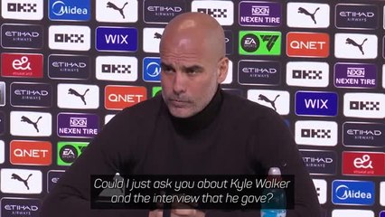 Walker will 'absolutely' remain City captain - Guardiola