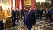 Quirinale, Mattarella riceve il presidente della Repubblica del Congo Denis Sassou Nguesso