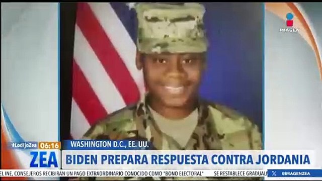 Biden prepara respuesra tras la muerte de soldados estadounidenses en Jordania