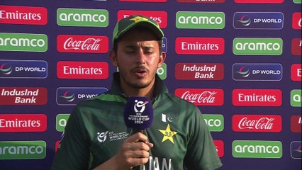 Captain Saad Baig on Pakistan's three wicket super sixes win over Ireland