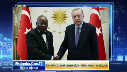 Ekvator Ginesi büyükelçisinden güven mektubu