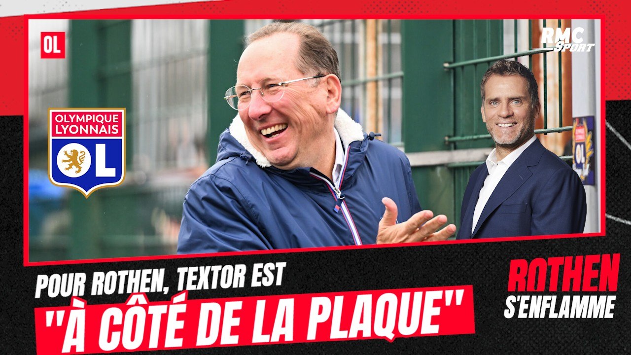 OL : Textor à côté de la plaque ? "Complètement" pour Rothen