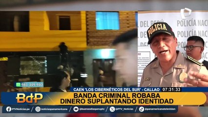 Capturan a cabecilla de banda criminal que suplantaba identidad para robar