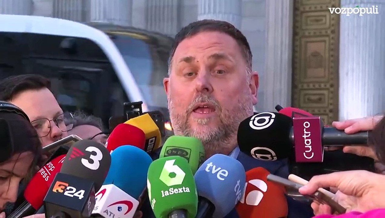 Junqueras: "Deberemos seguir trabajando para garantizar una ley robusta que no caiga ante el primer escollo"
