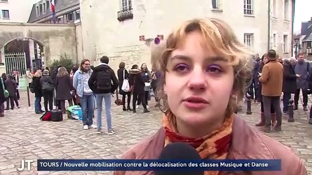 TOURS / Nouvelle mobilisation contre la délocalisation des classes Musique et Danse