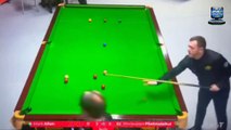 Bizarre Snooker Star Mark Allen lashes out and storms off after fluffing shot at German Masters