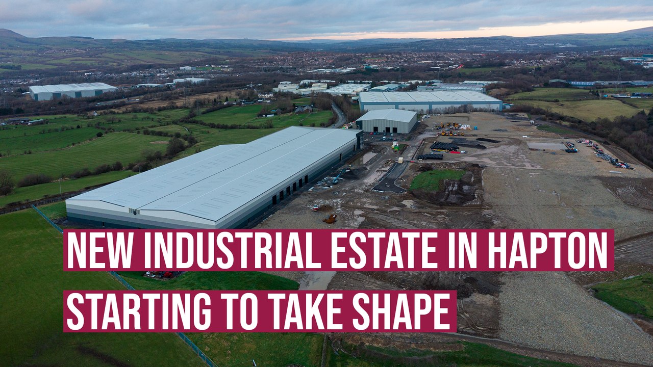 New industrial estate in Hapton starting to take shape - video Dailymotion