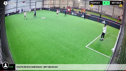 Faute de Rayane Riahi - Bry Selecao