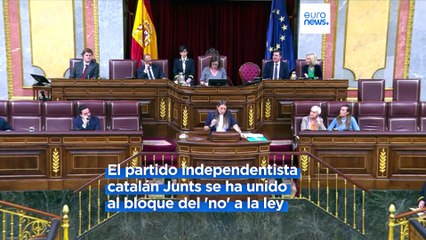 Junts tumba la ley de amnistía tras el rechazo de las enmiendas