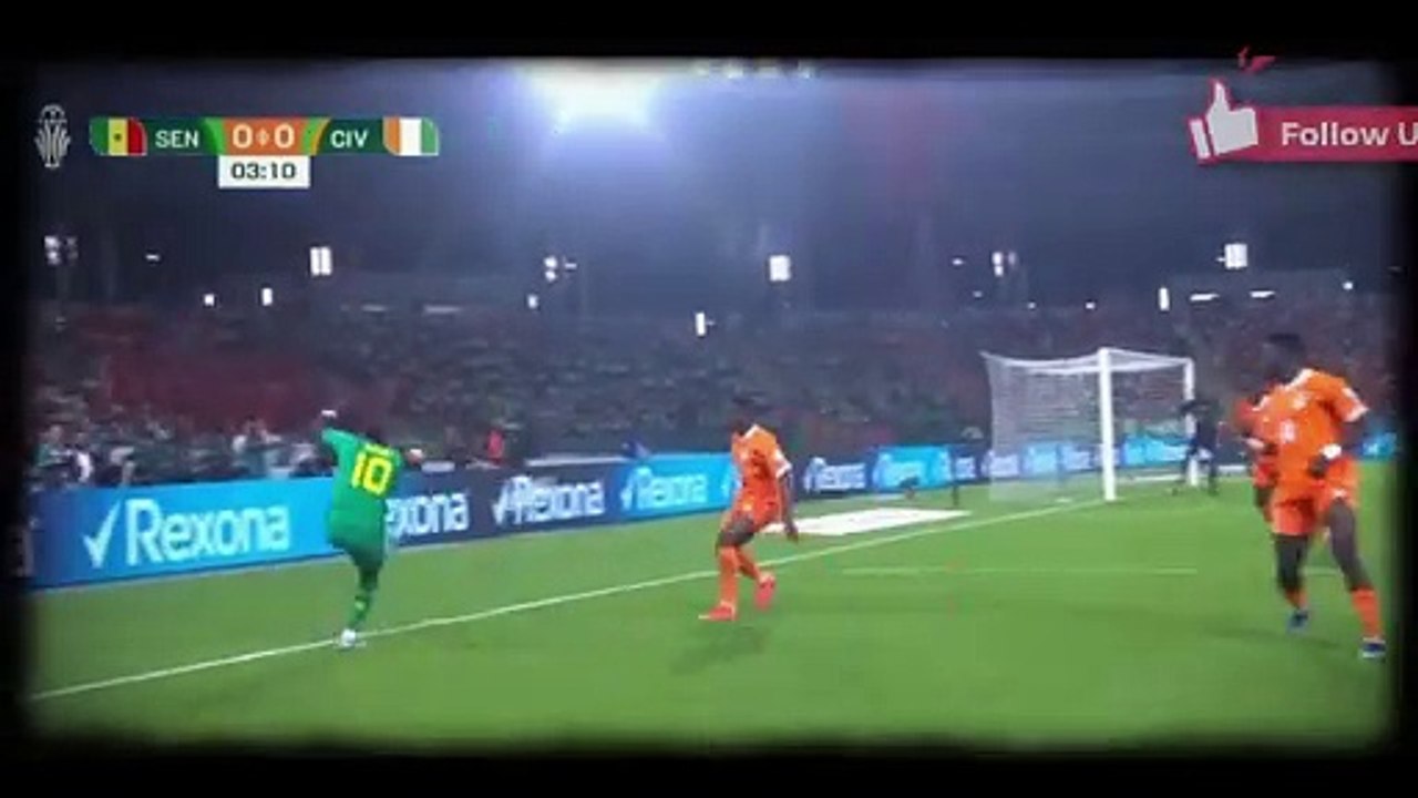 ملخص مباراة السنغال وكوت ديفوار #كاس_افريقيا _مباراة جنونية