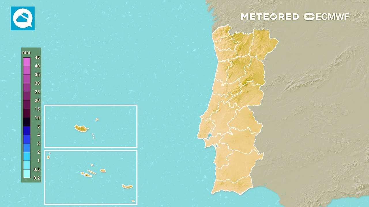 O anticiclone vai continuar a influenciar o tempo em Portugal continental ao longo desta semana