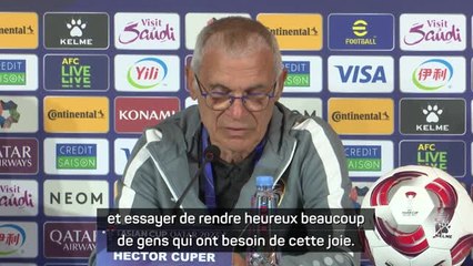 Syrie - Cuper : "Essayer de rendre heureux beaucoup de gens qui ont besoin de cette joie"