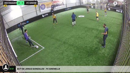 But de Jonas Gonzales - FC Grenelle