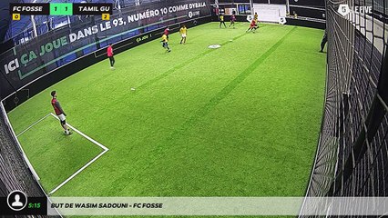 But de Wasim Sadouni - FC FOSSE