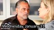 General Hospital Spoilers for Wednesday, January 31 - GH Spoilers 1-31-2024