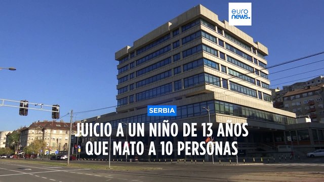 Juicio a un niño de 13 años que mató a tiros a nueve compañeros y a un vigilante de seguridad
