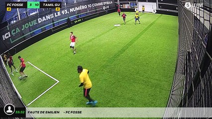 Faute de Emilien      - FC FOSSE