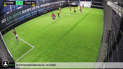 Faute de Mohamed Salah - FC FOSSE
