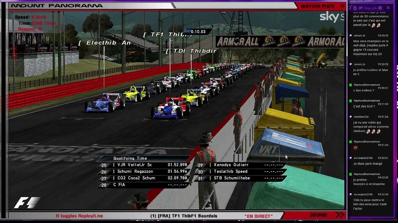 CashFactor S2 - A1GP - GP d'Australie (Bathurst) 4/13 - qualifs & courses - rFactor IA league