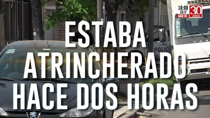 Estuvo atrincherado y se quitó la vida: hablan los vecinos