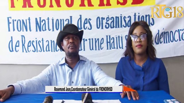 Rosemond Jean kritike jij enstriksyon Walter W Voltaire li di ki enkilpe ex 1è dam Martine Moïse