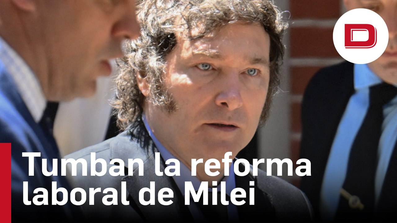 La justicia argentina tumba la reforma laboral de Milei incluida en la «ley ómnibus»