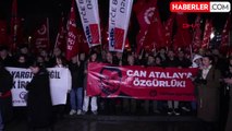 Can Atalay'ın Milletvekilliği Düşürülmesi Protesto Edildi