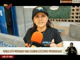 Pueblo venezolano se prepara para celebrar los comicios presidenciales
