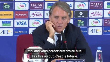 Arabie saoudite - Mancini après l'élimination : "Les tirs au but, c'est la loterie"