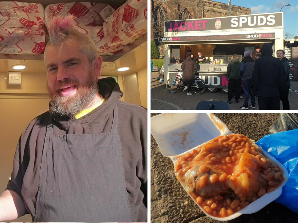 Reporter Lauren Hill visited TikTok famous Spud Man to see if his jacket potatoes live up to the hype