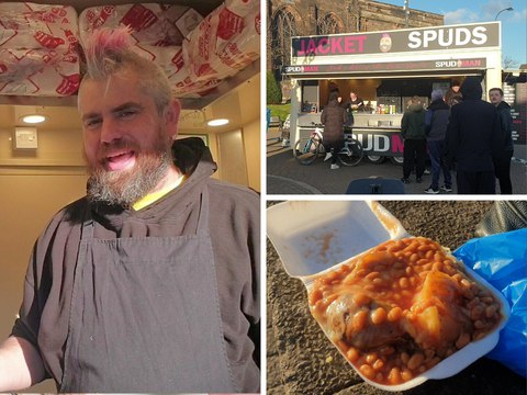 Reporter Lauren Hill visited TikTok famous Spud Man to see if his jacket potatoes live up to the hype
