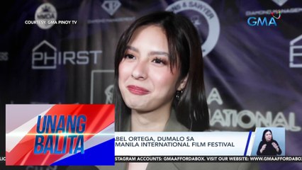 "Firefly" star Ysabel Ortega, dumalo sa kauna-unahang MIFF sa Hollywood | UB