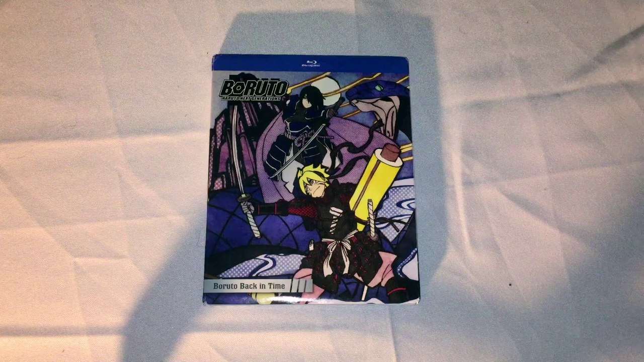 Boruto: Naruto the Next Generations Set 10 Back in Time Blu-Ray Unboxing