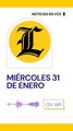 Resumen de noticias miércoles 31 de enero