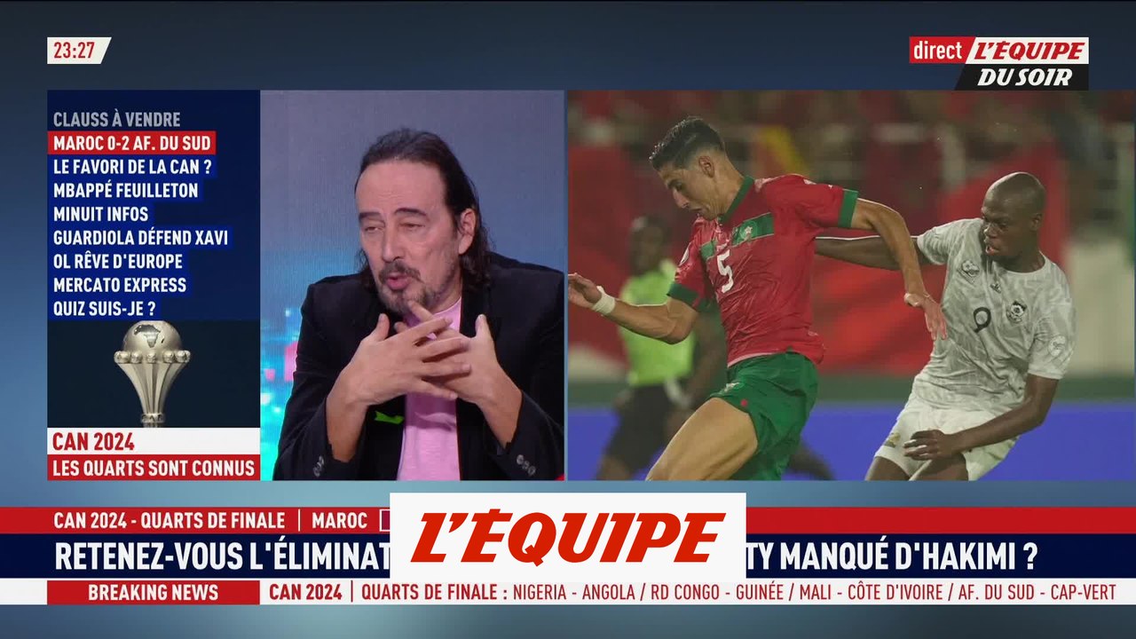 Roustan : «L'élimination des gros, un nivellement par le bas» - Foot - CAN